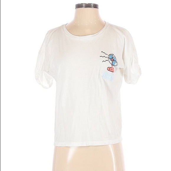 'Just Be Cool' Patch Tee - Picture 2 of 3